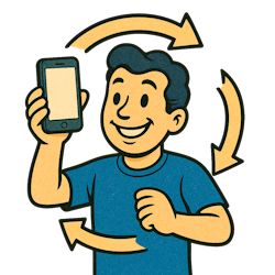 同じ端末を月々に延長利用